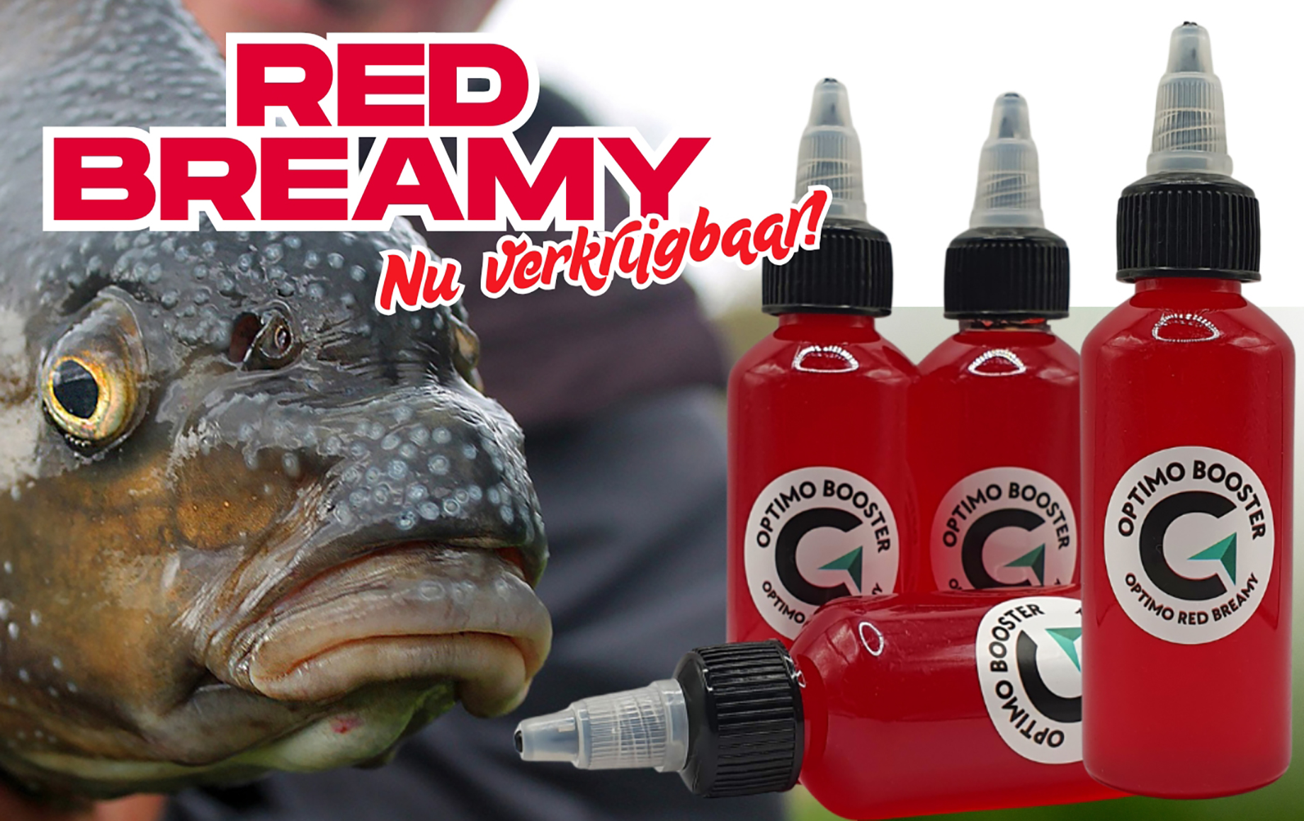 Additief vor vissen Red Breamy van Optimo Baits