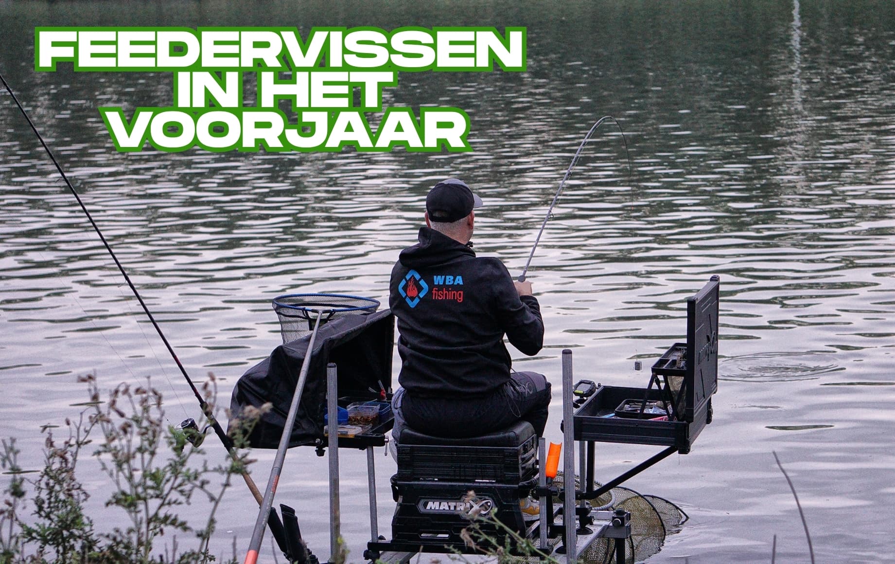 Feedervissen in het voorjaar op witvis als brasem, voorn, karper